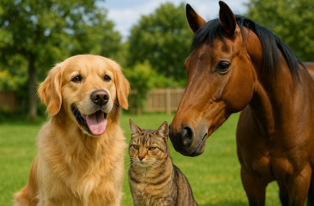 Fleurs de Bach : Équilibrer les émotions des animaux en famille